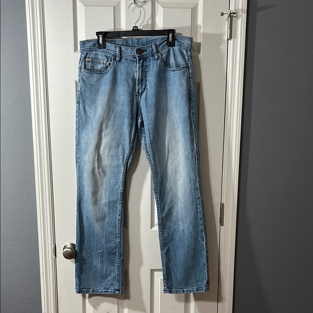 A/X Armani Exchange Women's Boot Cut Jeans - Light Blue